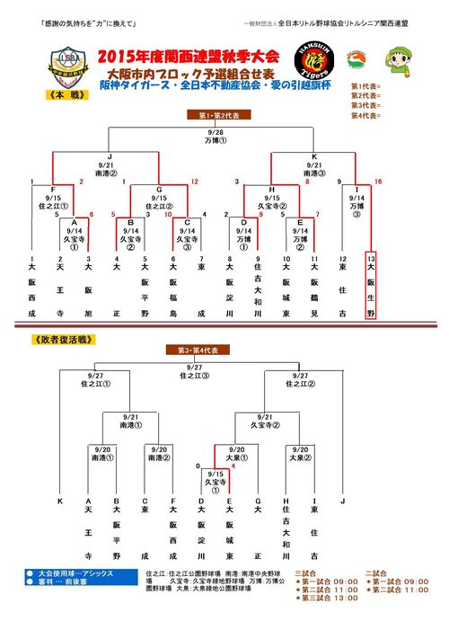 2015秋季大会市内予選