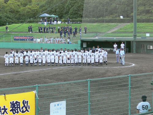 2011年9月11日　秋季大会1回戦ＶＳ新城東 (79)